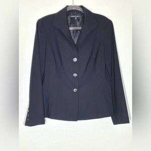 Lafayette 148 New York Women's Blazer for work career formal Black Sz 10
